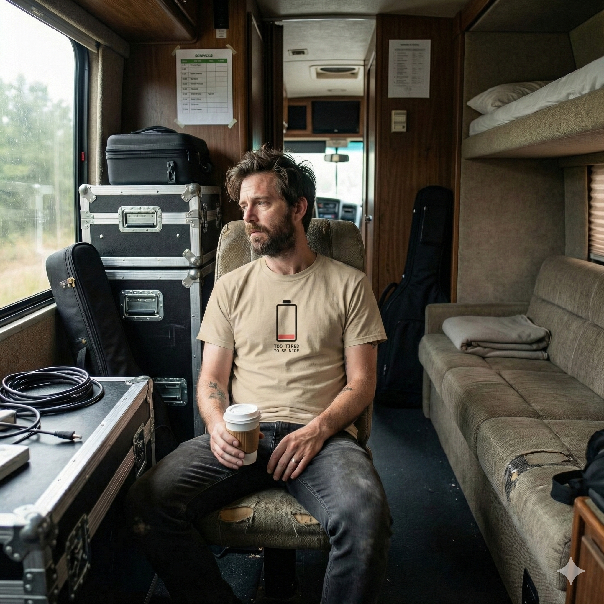 TOO TIRED TO BE NICE