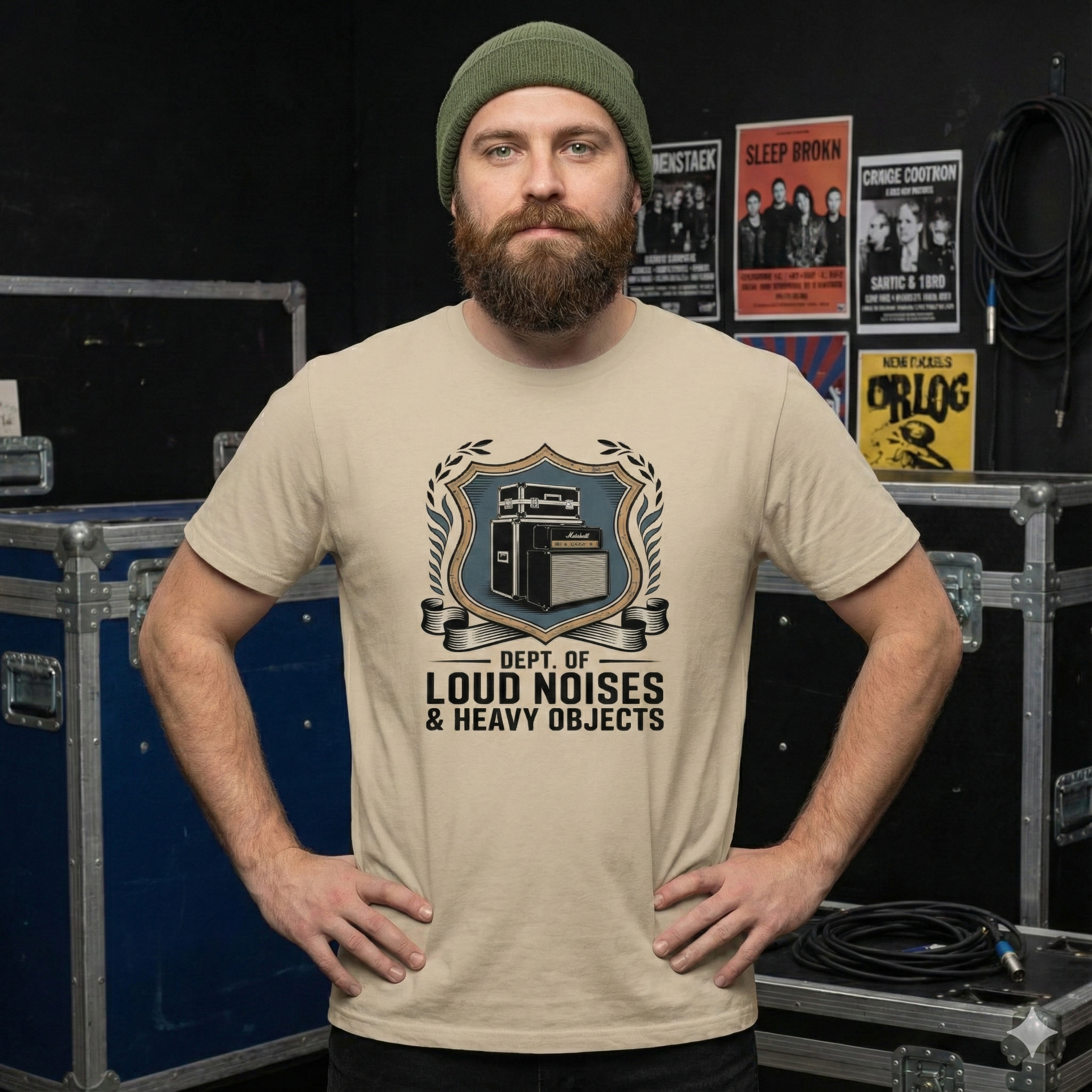 LOUD NOISES & HEAVY OBJECTS